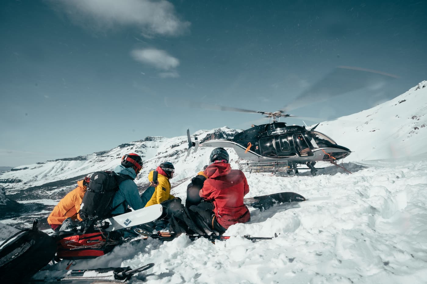 Lines in the Sky — Private Heli-Skiing in the High Andes