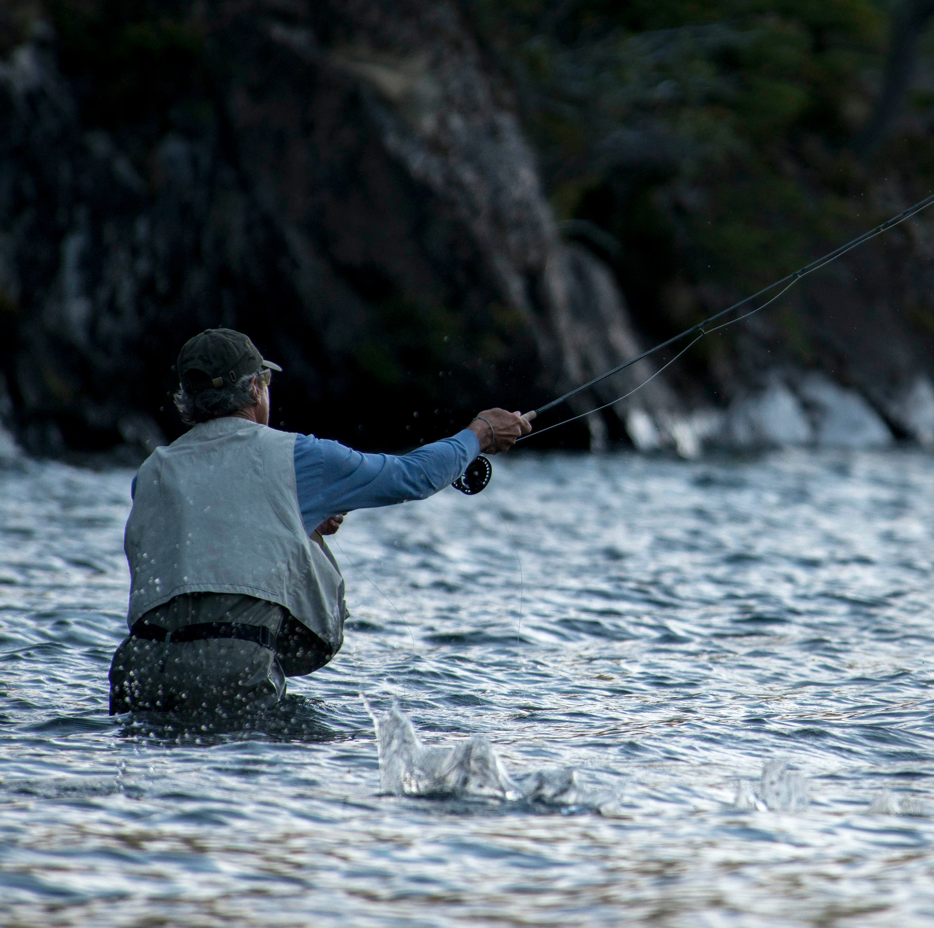 Fly fishing on a Patagonian river — Still & Trail